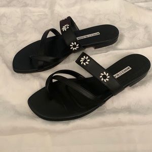 Manolo Blahnik slides - NWOB